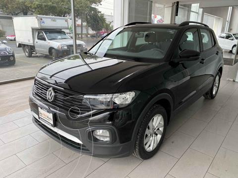 Volkswagen T-Cross Trendline Aut usado (2020) color Negro precio $355,000