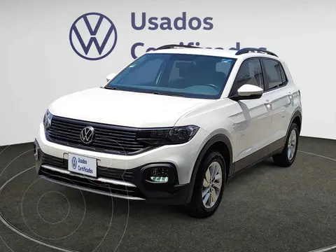 Volkswagen T-Cross Trendline usado (2024) color Blanco financiado en mensualidades(enganche $98,345 mensualidades desde $7,524)