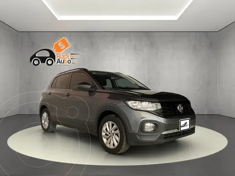Volkswagen T-Cross Trendline Aut usado (2020) color Gris financiado en mensualidades(enganche $80,769 mensualidades desde $7,486)