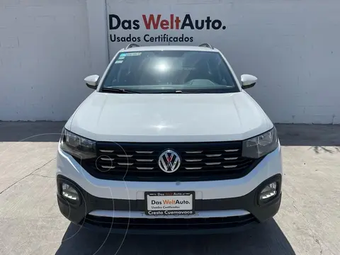 Volkswagen T-Cross Comfortline Aut usado (2020) color Blanco precio $384,900