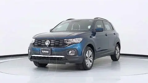 Volkswagen T-Cross Comfortline Aut usado (2020) color Azul precio $390,999