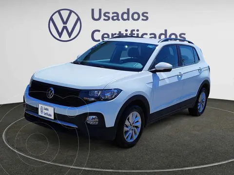 Volkswagen T-Cross Trendline usado (2024) color Blanco financiado en mensualidades(enganche $103,795 mensualidades desde $7,940)