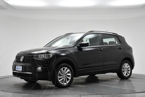 Volkswagen T-Cross Trendline Aut usado (2021) color Negro precio $395,000