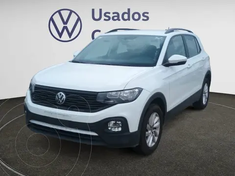 Volkswagen T-Cross Trendline usado (2024) color Blanco financiado en mensualidades(enganche $98,345 mensualidades desde $7,524)