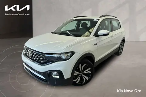 Volkswagen T-Cross Comfortline usado (2022) color Blanco financiado en mensualidades(enganche $92,650 mensualidades desde $7,953)
