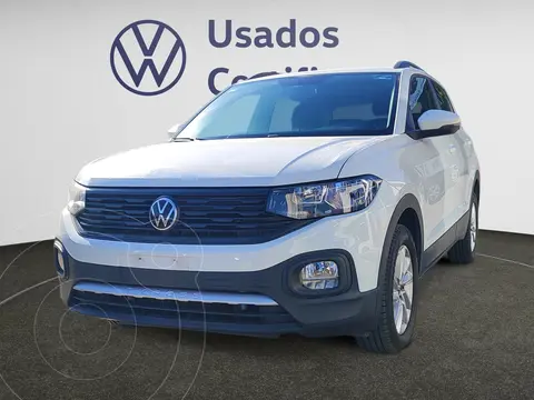 Volkswagen T-Cross Trendline usado (2024) color Blanco financiado en mensualidades(enganche $101,070 mensualidades desde $7,732)