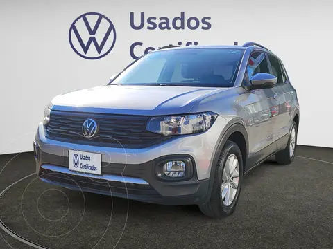 Volkswagen T-Cross Trendline usado (2024) color Plata financiado en mensualidades(enganche $101,070 mensualidades desde $7,732)