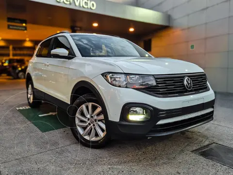 Volkswagen T-Cross Trendline usado (2024) color Blanco financiado en mensualidades(enganche $66,120 mensualidades desde $7,608)