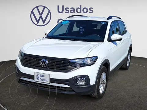 Volkswagen T-Cross Trendline usado (2024) color Blanco financiado en mensualidades(enganche $101,070 mensualidades desde $7,732)