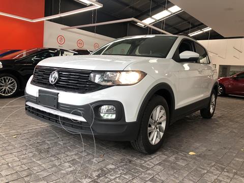 Volkswagen T-Cross Trendline usado (2020) color Blanco financiado en mensualidades(enganche $87,500 mensualidades desde $6,557)