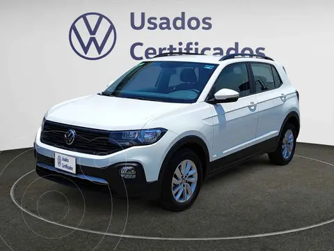 Volkswagen T-Cross Trendline usado (2024) color Blanco financiado en mensualidades(enganche $98,345 mensualidades desde $7,524)