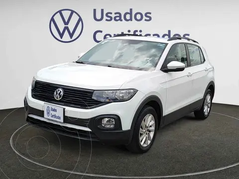 Volkswagen T-Cross Trendline Aut usado (2020) color Blanco financiado en mensualidades(enganche $77,908 mensualidades desde $5,960)