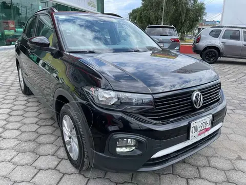 Volkswagen T-Cross Trendline Ed. Lanzamiento Aut usado (2020) color Negro financiado en mensualidades(enganche $83,312 mensualidades desde $7,035)