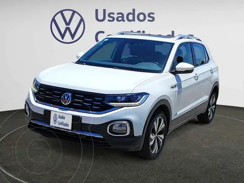 Volkswagen T-Cross Highline Aut usado (2021) color Blanco financiado en mensualidades(enganche $92,895 mensualidades desde $7,107)
