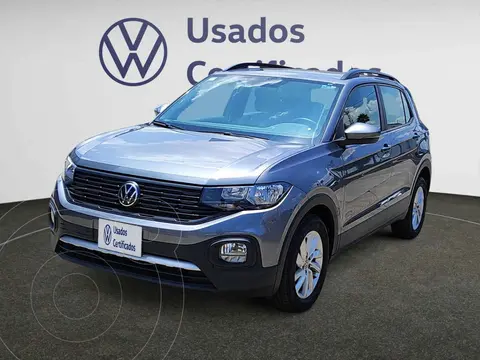Volkswagen T-Cross Trendline usado (2024) color Gris precio $370,900