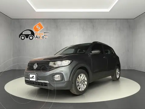 Volkswagen T-Cross Trendline Aut usado (2020) color Gris precio $279,100