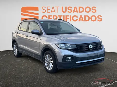 Volkswagen T-Cross Trendline usado (2024) color PLATA PIRITA precio $358,000