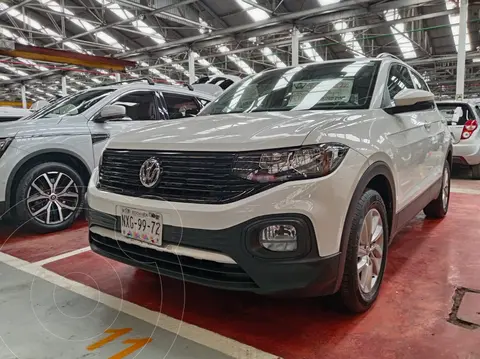 Volkswagen T-Cross Comfortline Aut usado (2020) color Blanco financiado en mensualidades(enganche $75,000 mensualidades desde $8,000)
