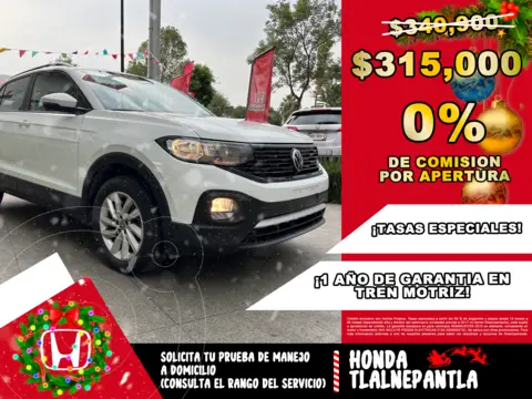 Volkswagen T-Cross Trendline usado (2023) color Blanco precio $315,000