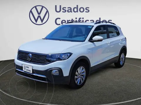 Volkswagen T-Cross Trendline usado (2024) color Blanco financiado en mensualidades(enganche $95,620 mensualidades desde $7,315)