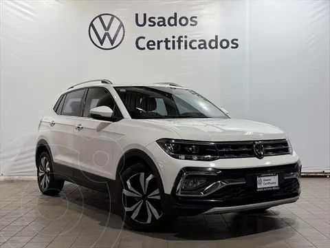 Volkswagen T-Cross Highline usado (2022) color Blanco financiado en mensualidades(enganche $99,190 mensualidades desde $9,043)
