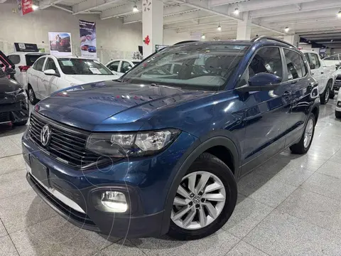 Volkswagen T-Cross Trendline Aut usado (2021) color Azul financiado en mensualidades(enganche $80,388 mensualidades desde $6,150)
