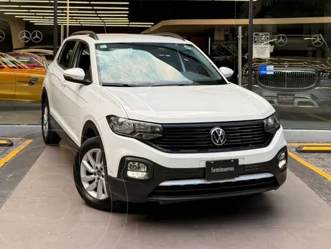 Volkswagen T-Cross Trendline usado (2024) color Blanco financiado en mensualidades(enganche $131,670 mensualidades desde $5,657)