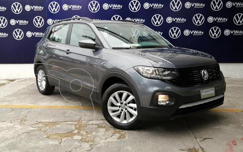 Volkswagen T-Cross Trendline Aut usado (2020) color Gris precio $335,000