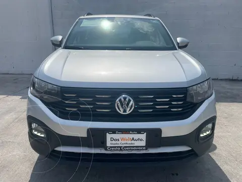 Volkswagen T-Cross Comfortline Aut usado (2021) color Plata Reflex precio $444,900