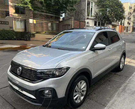 Volkswagen T-Cross Trendline Ed. Lanzamiento Aut usado (2020) color Plata precio $290,000