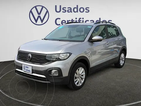 Volkswagen T-Cross Trendline usado (2024) color Plata financiado en mensualidades(enganche $99,708 mensualidades desde $7,628)