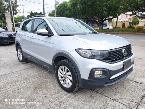 Volkswagen T-Cross Trendline Aut usado (2020) color Plata precio $334,900