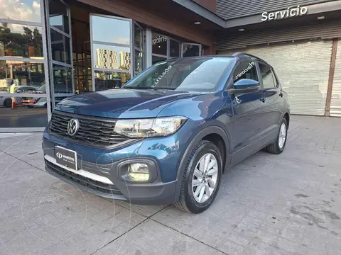 Volkswagen T-Cross Trendline usado (2022) color Azul precio $325,000