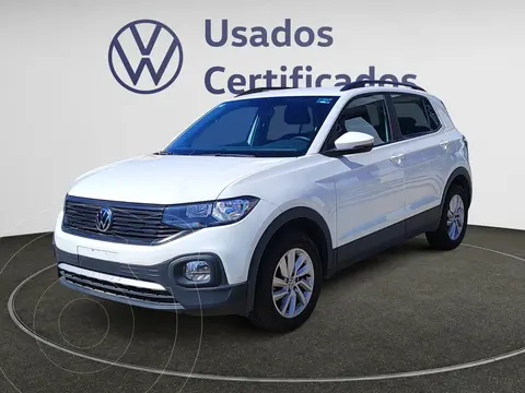 Volkswagen T-Cross Trendline usado (2023) color Blanco financiado en mensualidades(enganche $94,258 mensualidades desde $7,211)