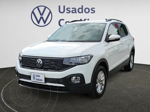 Volkswagen T-Cross Trendline usado (2024) color Blanco financiado en mensualidades(enganche $101,070 mensualidades desde $7,732)