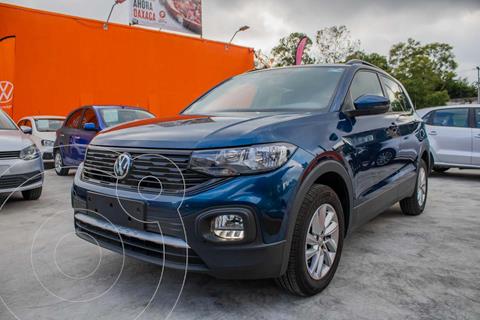 Volkswagen T-Cross TRENDLINE L4 1.6L TIPTRONIC usado (2021) color Azul precio $389,990