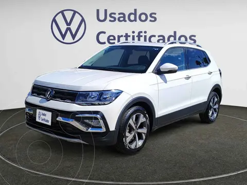 Volkswagen Taigun Comfortline TSI usado (2024) color Blanco financiado en mensualidades(enganche $103,795 mensualidades desde $7,940)