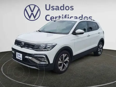 Volkswagen Taigun Comfortline TSI usado (2025) color Blanco financiado en mensualidades(enganche $109,000 mensualidades desde $8,339)