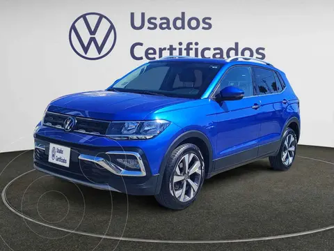 Volkswagen Taigun Comfortline TSI usado (2024) color Azul financiado en mensualidades(enganche $100,798 mensualidades desde $7,711)