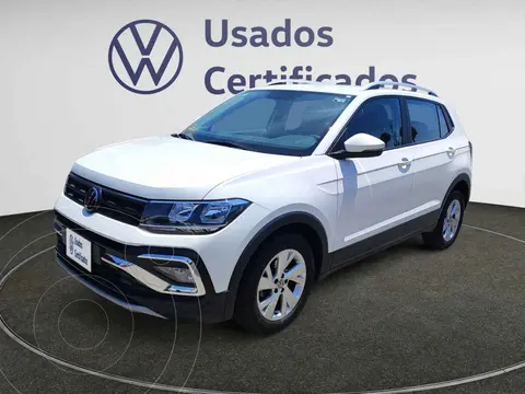 Volkswagen Taigun Trendline usado (2025) color Blanco financiado en mensualidades(enganche $101,070 mensualidades desde $7,732)
