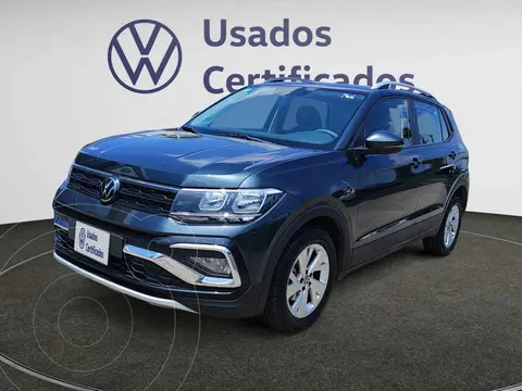 Volkswagen Taigun Trendline usado (2025) color Gris financiado en mensualidades(enganche $101,070 mensualidades desde $7,732)