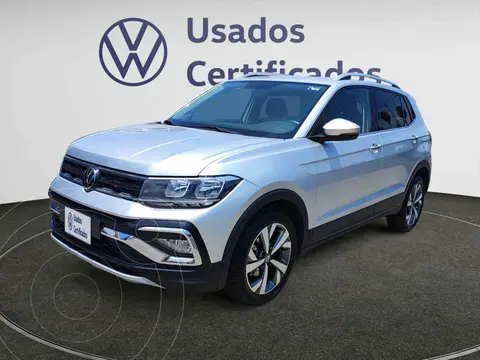Volkswagen Taigun Comfortline TSI usado (2025) color Plata financiado en mensualidades(enganche $110,608 mensualidades desde $8,462)