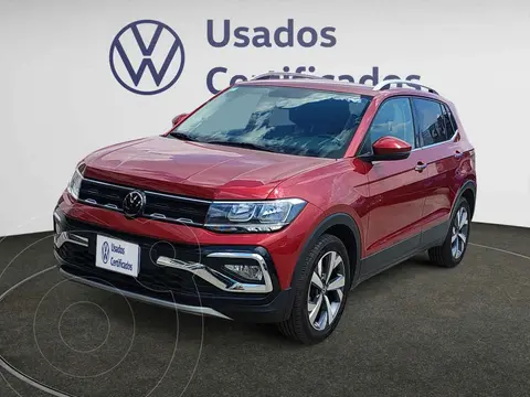 Volkswagen Taigun Comfortline TSI usado (2025) color Rojo financiado en mensualidades(enganche $106,520 mensualidades desde $8,149)