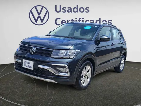 Volkswagen Taigun Trendline TSI usado (2024) color Gris financiado en mensualidades(enganche $100,798 mensualidades desde $7,711)
