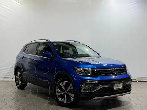 Volkswagen Taigun Comfortline TSI usado (2024) color Azul precio $369,000