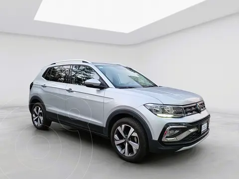 Volkswagen Taigun Comfortline TSI usado (2024) color plateado financiado en mensualidades(enganche $99,435 mensualidades desde $9,066)
