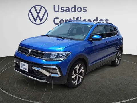 Volkswagen Taigun Comfortline TSI usado (2025) color Azul financiado en mensualidades(enganche $101,070 mensualidades desde $7,732)
