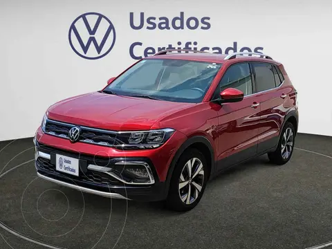 Volkswagen Taigun Comfortline TSI usado (2024) color Rojo precio $389,900