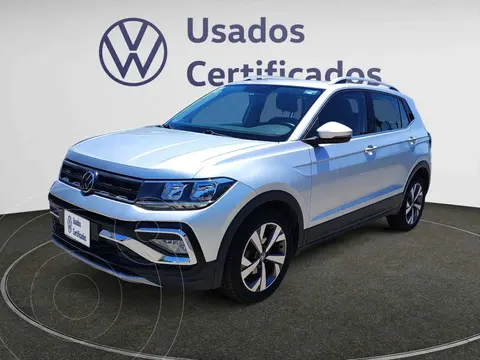 Volkswagen Taigun Comfortline usado (2023) color Plata financiado en mensualidades(enganche $88,808 mensualidades desde $6,794)