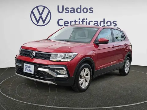 Volkswagen Taigun Trendline TSI usado (2024) color Rojo financiado en mensualidades(enganche $103,795 mensualidades desde $7,940)